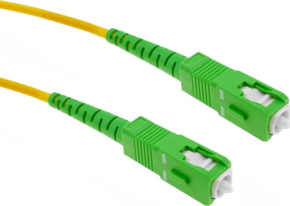Cavo Fibra Ottica Monomodale OS2 SC/APC a SC/APC 9/125 G657.A2 10m - 11