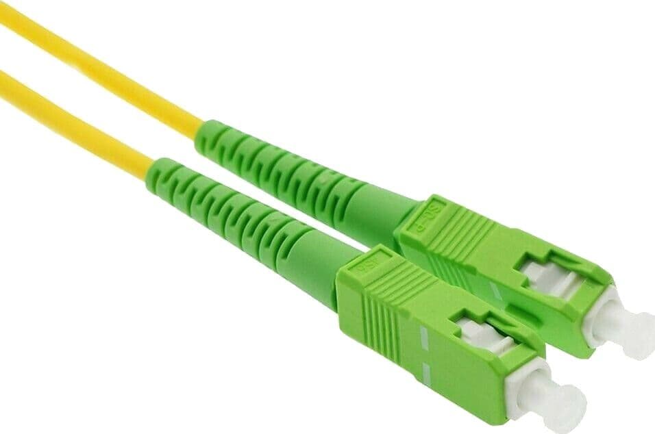 Cavo Fibra Ottica Monomodale OS2 SC/APC a SC/APC 9/125 G657.A2 10m - 12
