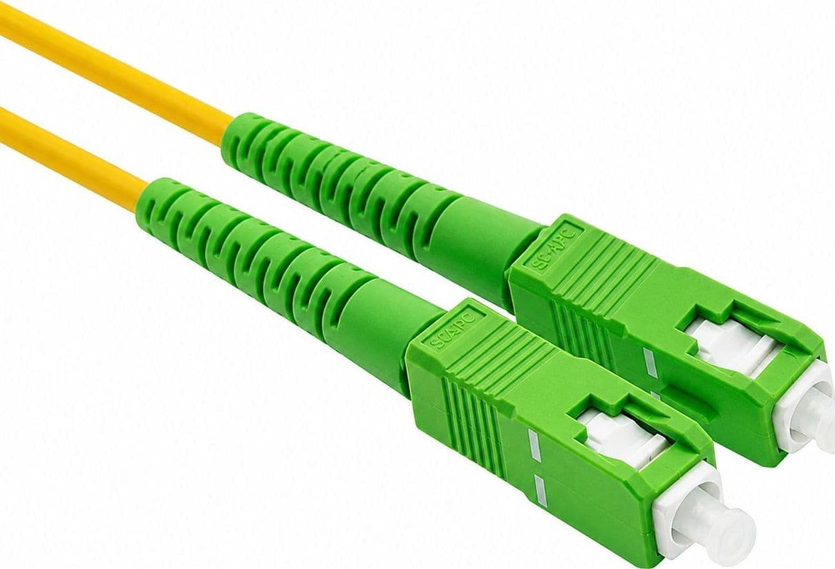 Cavo Fibra Ottica Monomodale OS2 SC/APC a SC/APC 9/125 G657.A2 10m - 16
