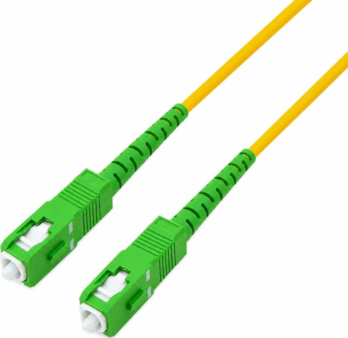Cavo Fibra Ottica Monomodale OS2 SC/APC a SC/APC 9/125 G657.A2 10m - 23