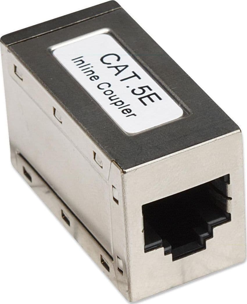 Accoppiatore RJ45 Schermato Cat. 5E Femmina/Femmina - 5