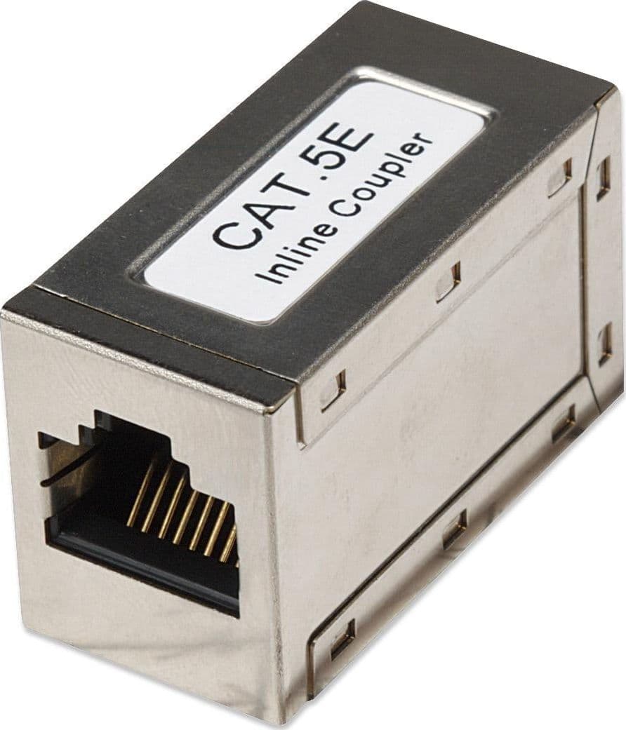 Accoppiatore RJ45 Schermato Cat. 5E Femmina/Femmina - 7