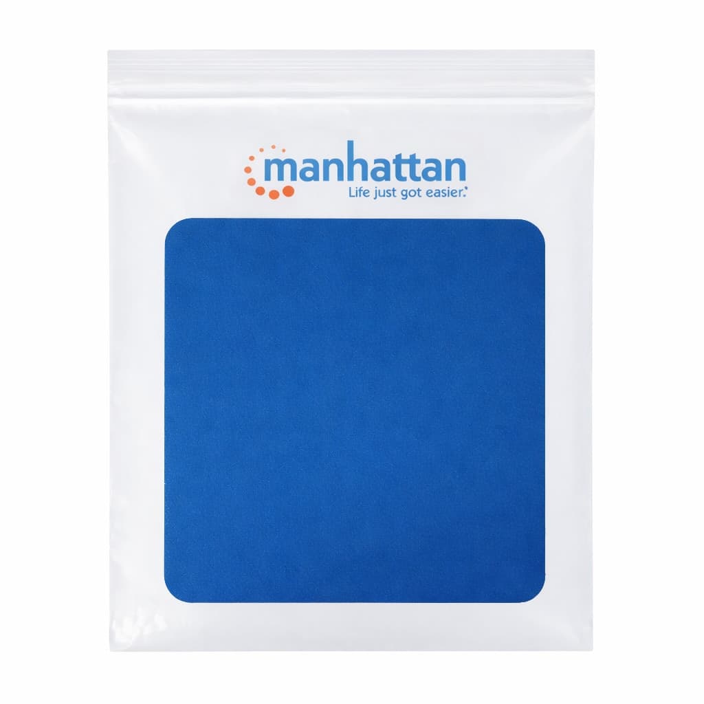 Tappetino per Mouse, 6 mm, Bulk, 25x22 cm, Blu - 3