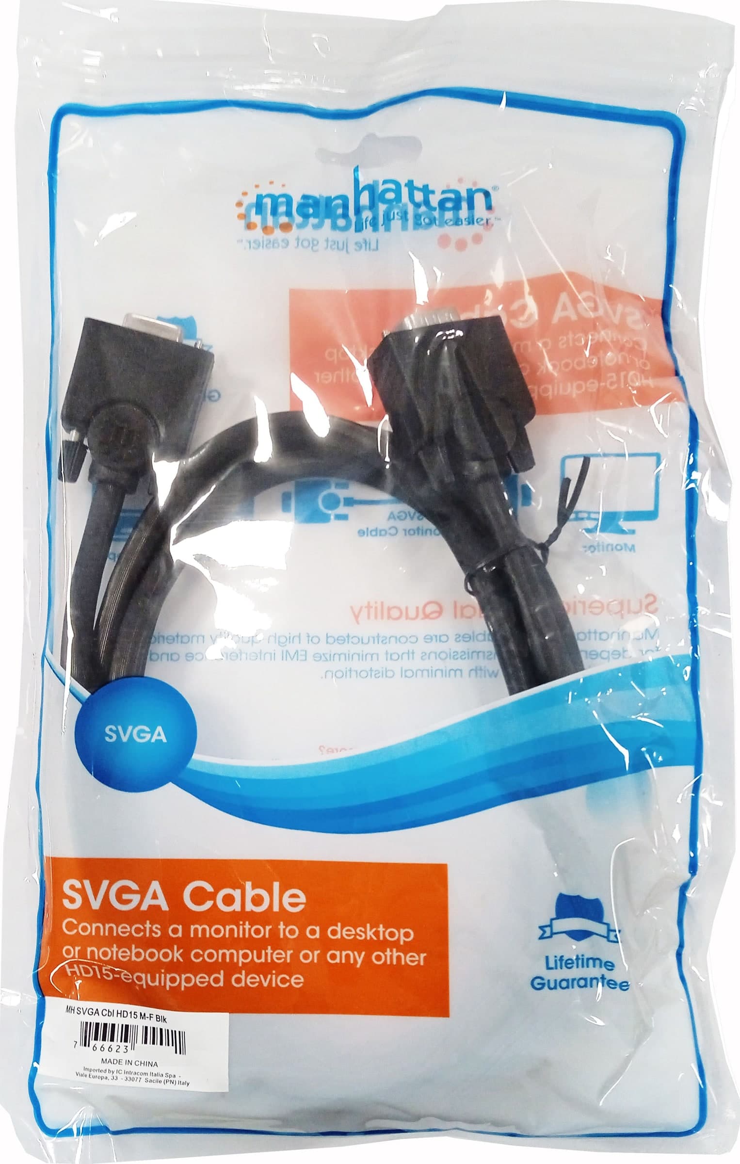 Cavo Monitor Svga M/F da 3 m - 14