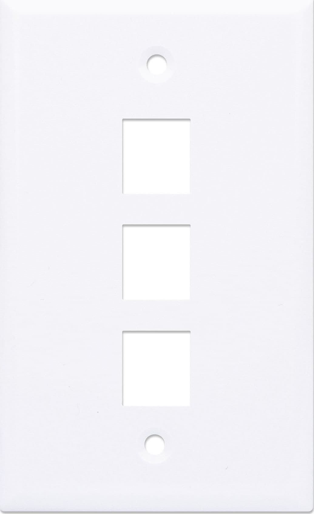 Placca Porta Frutti 3 Posti Mod.503 Bianco - 22