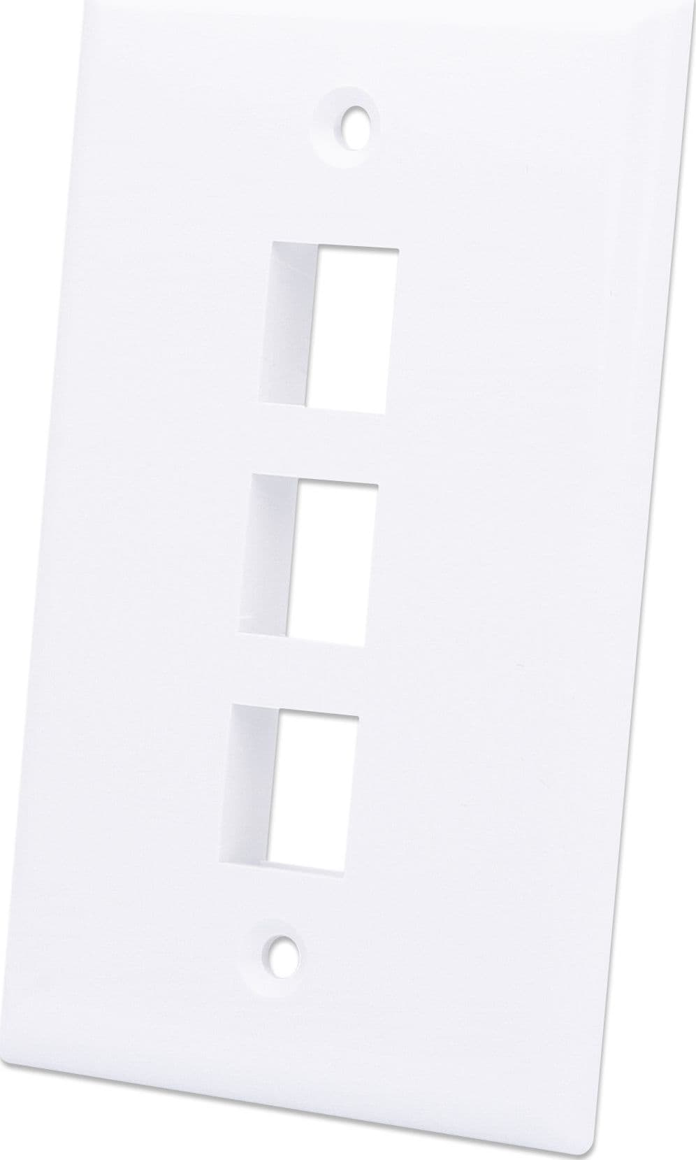 Placca Porta Frutti 3 Posti Mod.503 Bianco - 23