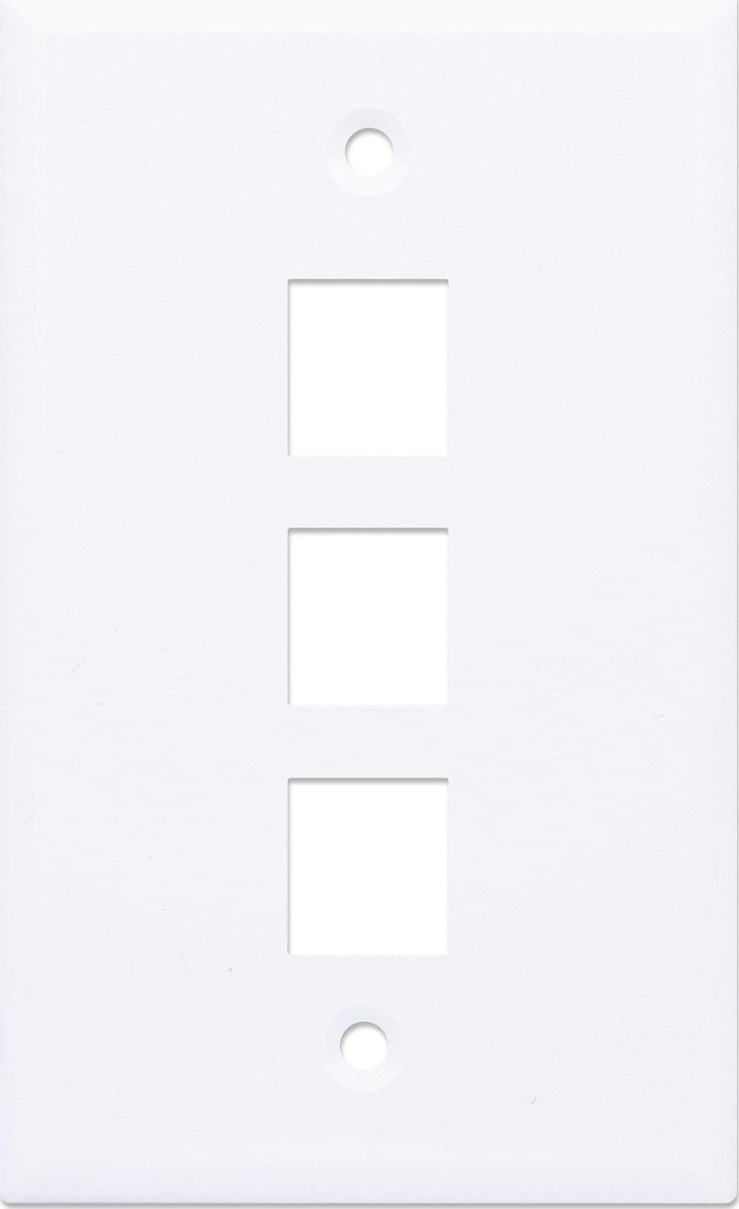 Placca Porta Frutti 3 Posti Mod.503 Bianco - 26