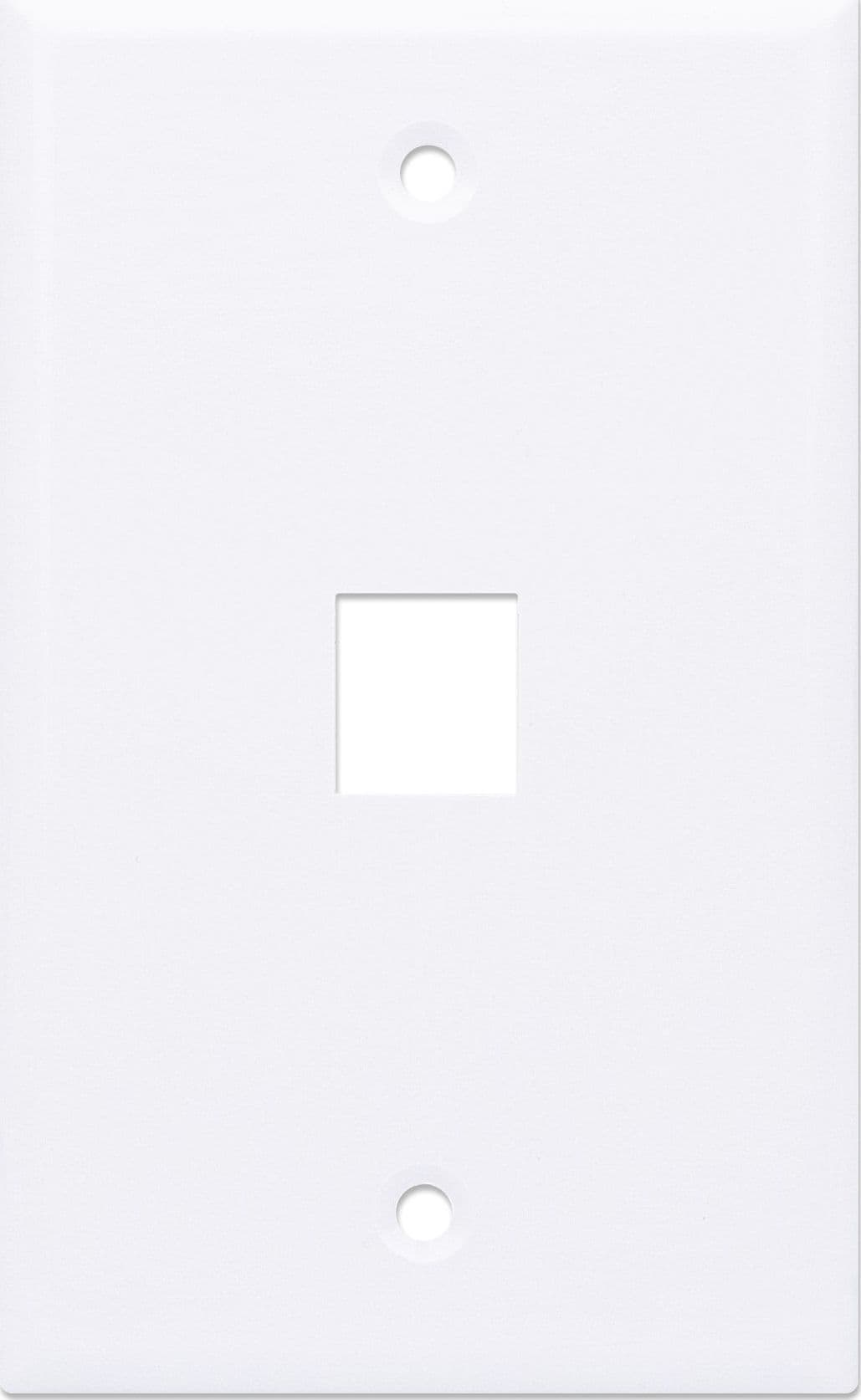 Placca Porta Frutti 1 Posto Mod.503 Bianco - 27