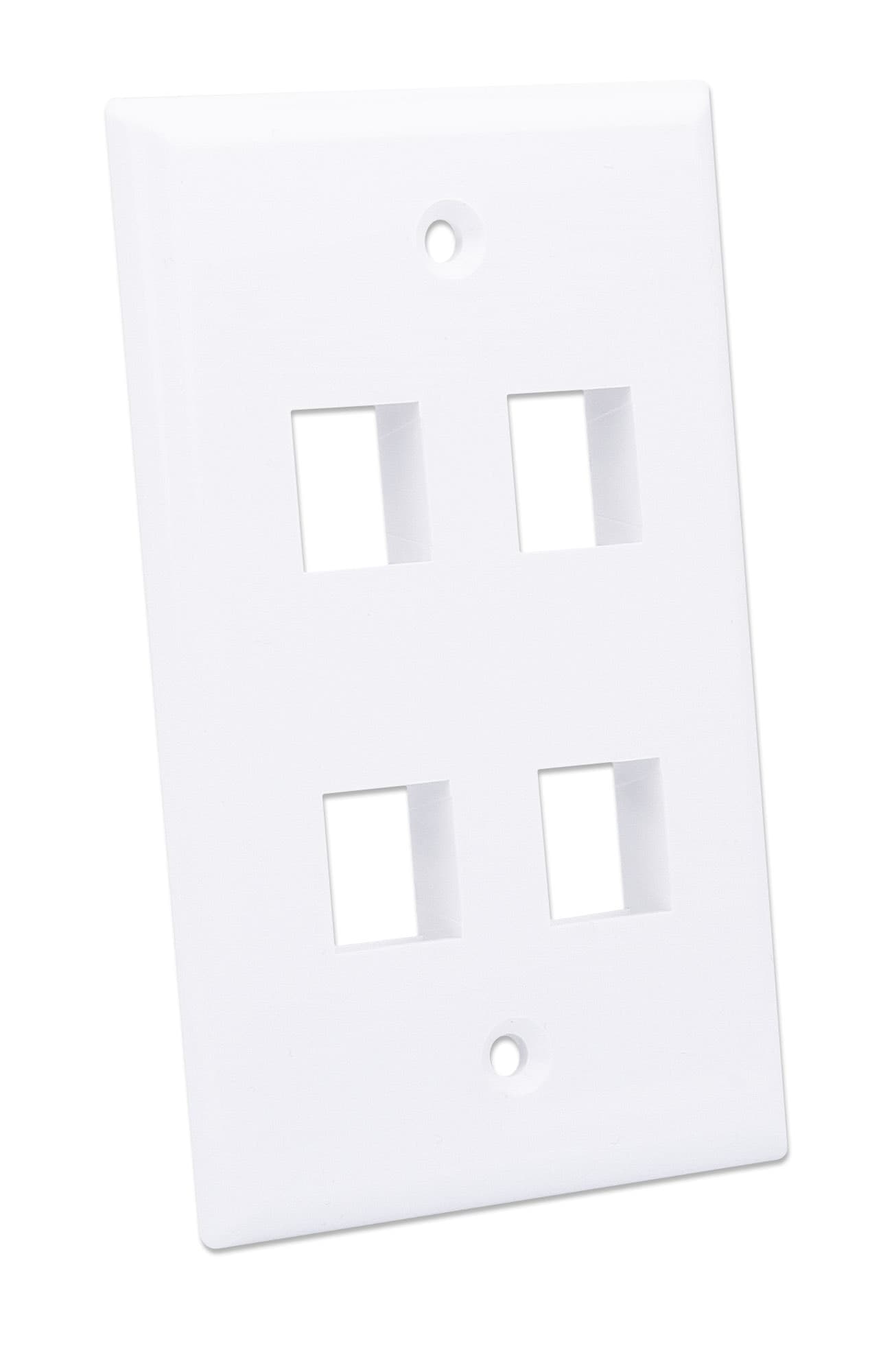 Placca Porta Frutti 4 Posti Mod.503 Bianco - 22