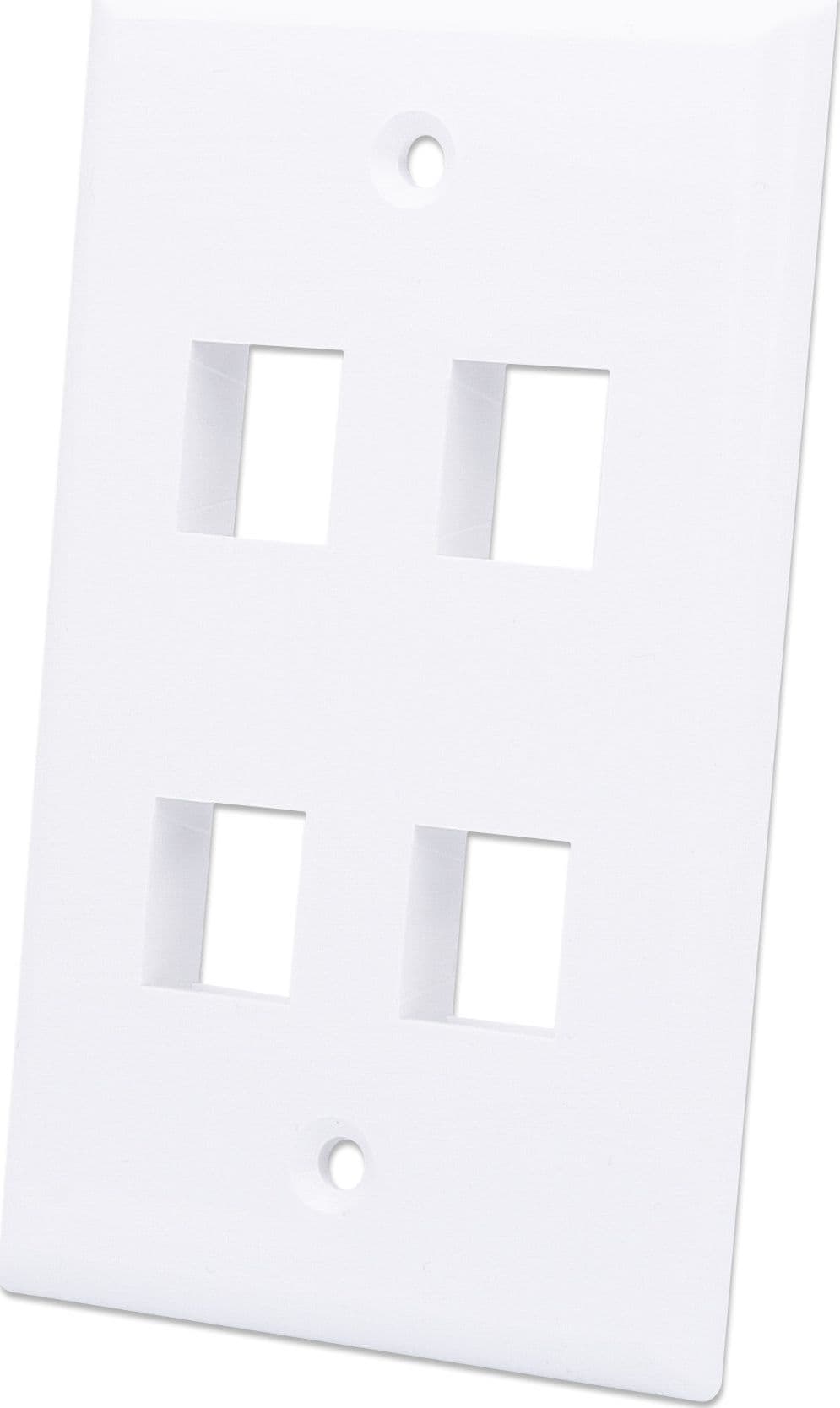 Placca Porta Frutti 4 Posti Mod.503 Bianco - 23
