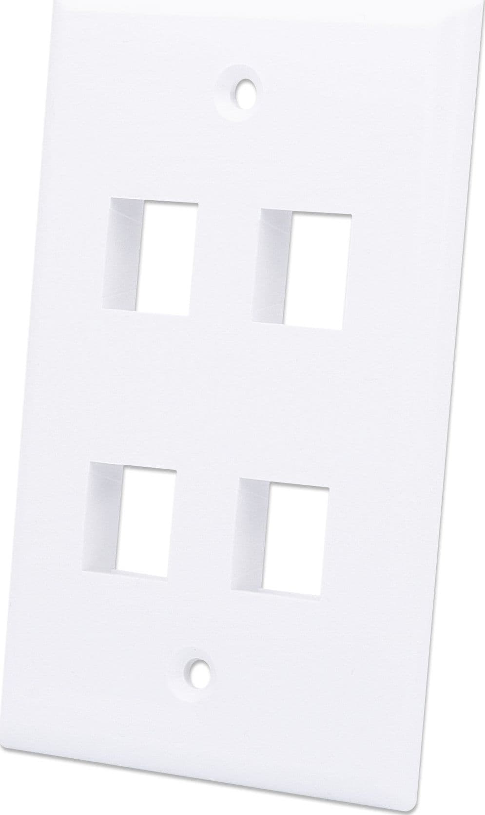 Placca Porta Frutti 4 Posti Mod.503 Bianco - 26