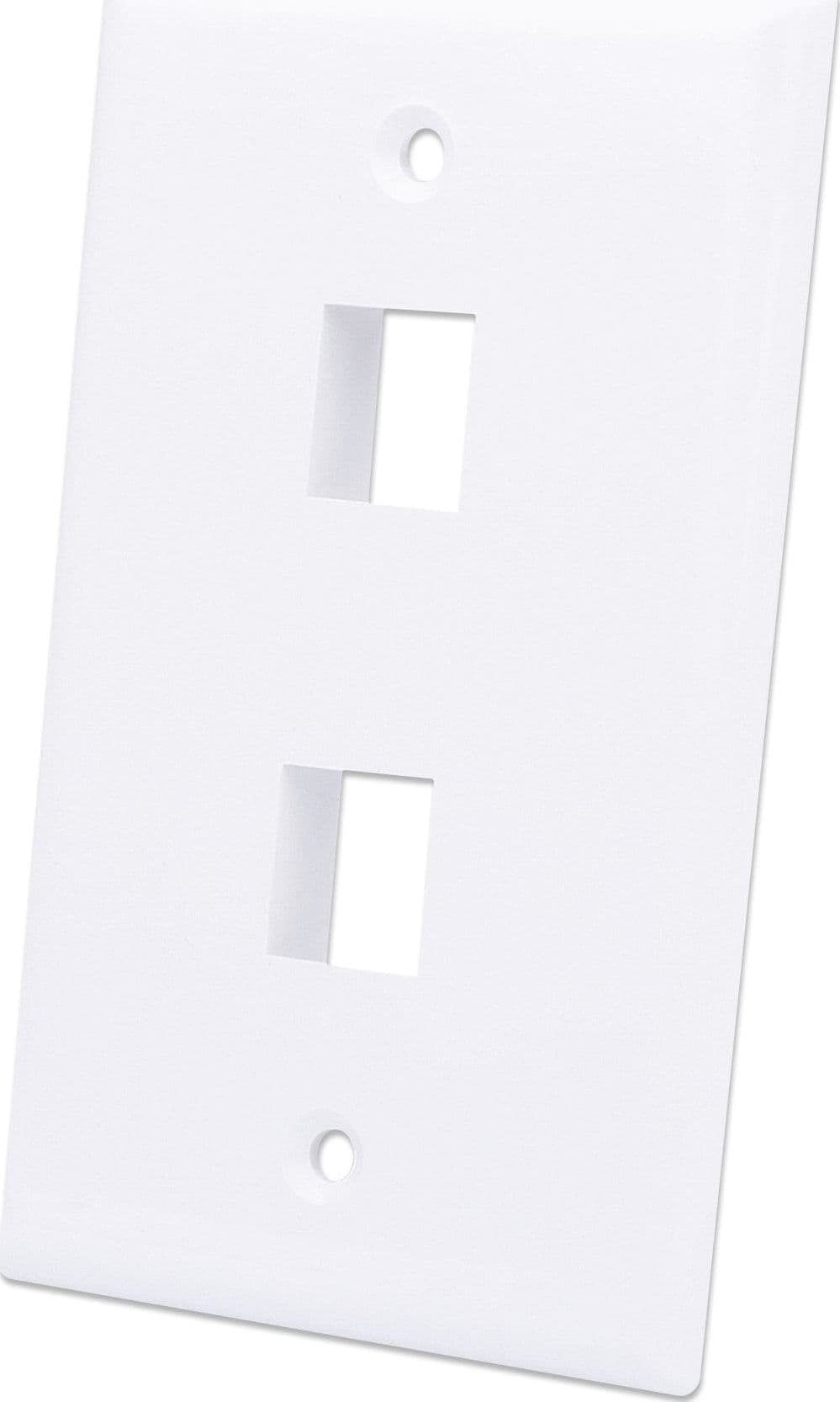 Placca Porta Frutti 2 Posti Mod.503 Bianco - 28