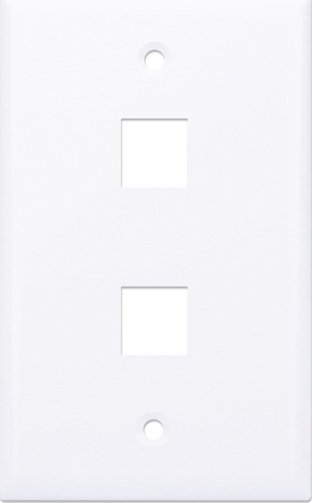 Placca Porta Frutti 2 Posti Mod.503 Bianco - 29