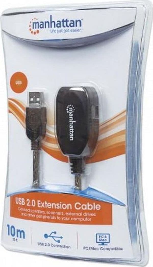 Cavo Prolunga Attivo USB 2.0 Hi-Speed 10 mt - 18