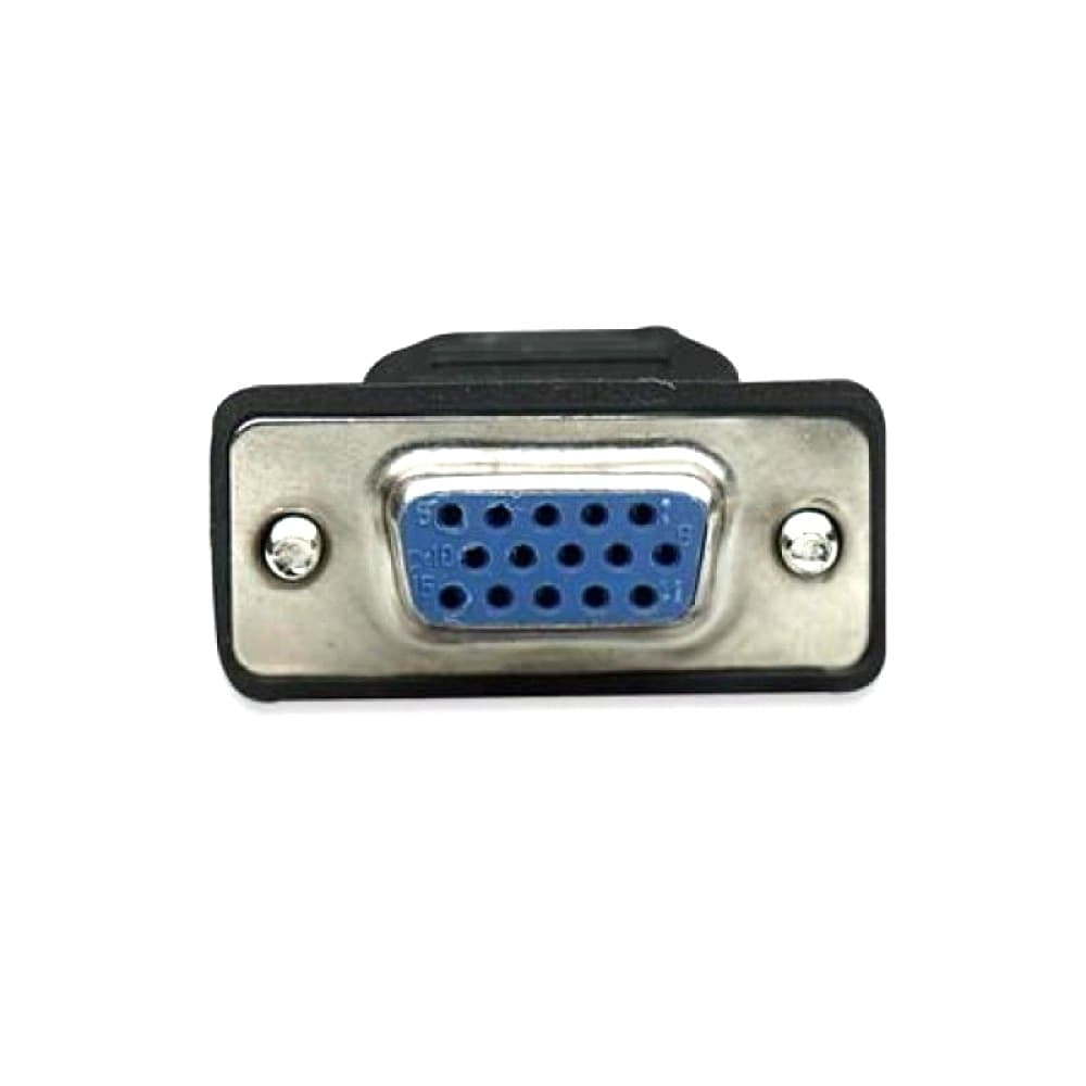 Cavo prolunga monitor SVGA standard M/F 7,5 mt NERO - 10