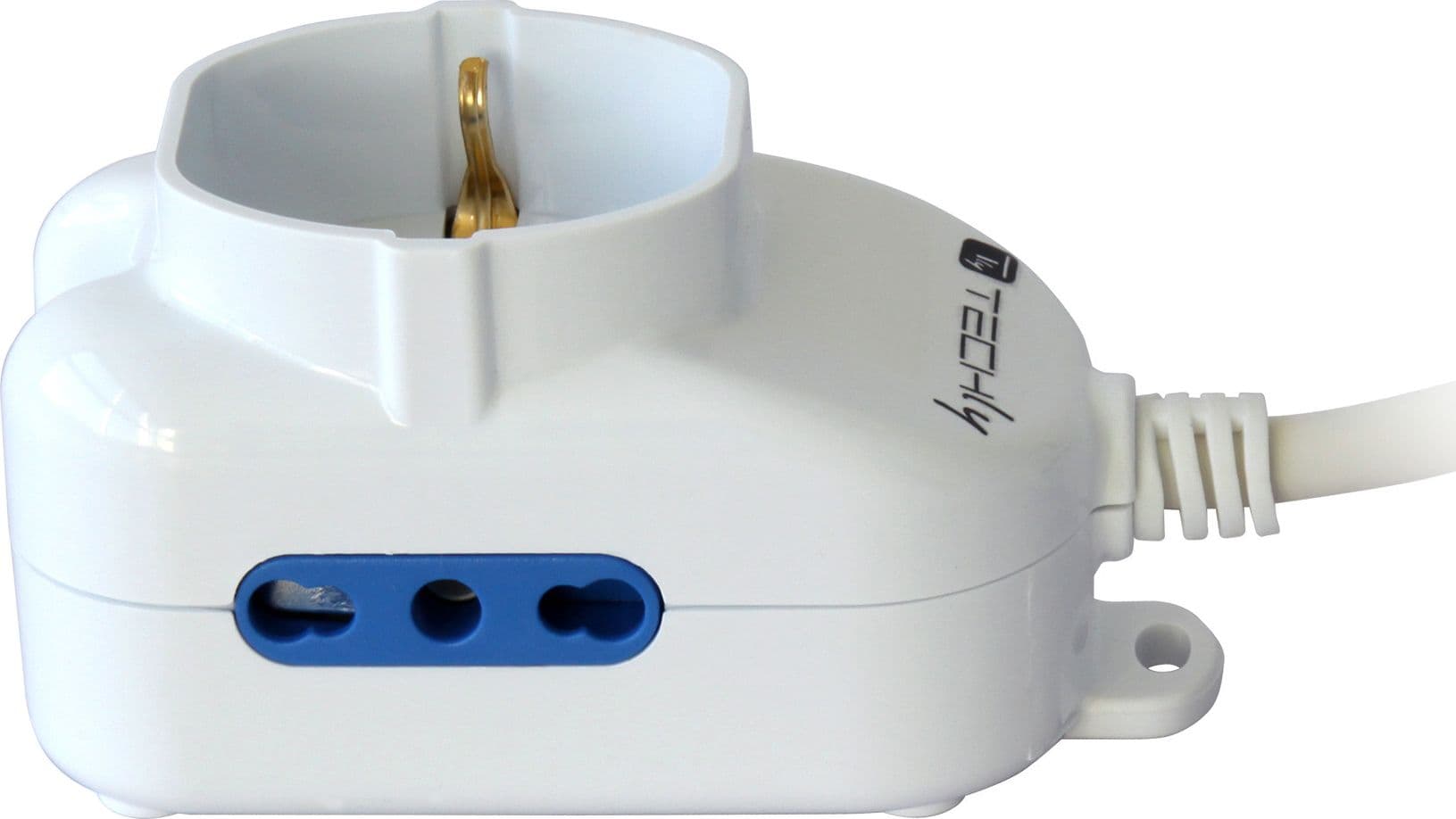Multipresa 2 Posti Italiana Bipasso / 1 Schuko - 8