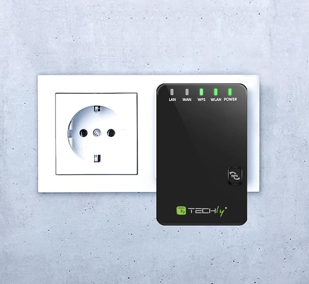 Ripetitore Router Wireless 300N da Muro Repeater2 - 16