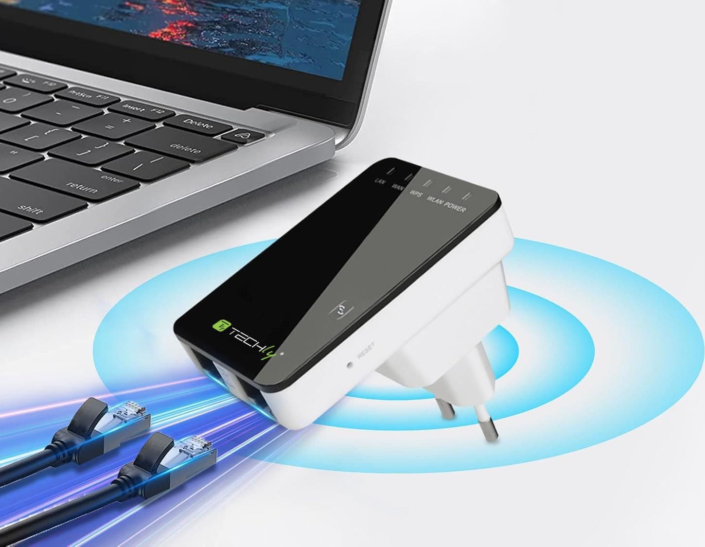 Ripetitore Router Wireless 300N da Muro Repeater2 - 17
