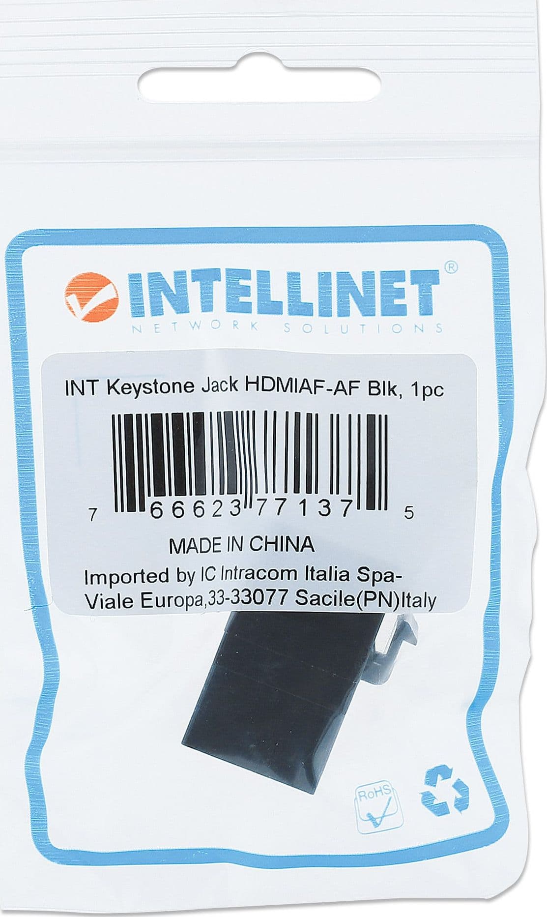 Accoppiatore HDMI F/F Keystone 4K - 7