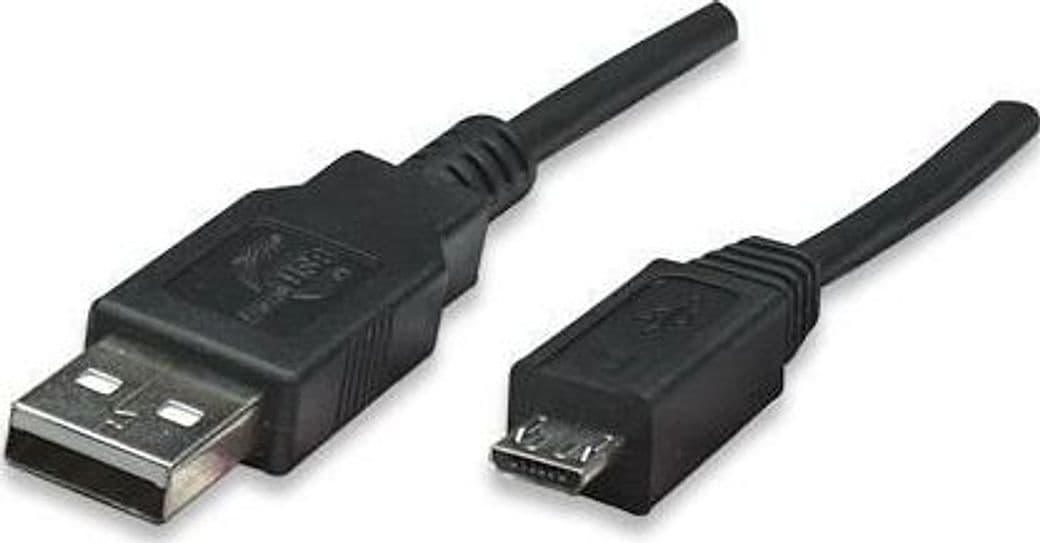 Cavo USB 2.0 A maschio/Micro B maschio 3 metri Nero - 12