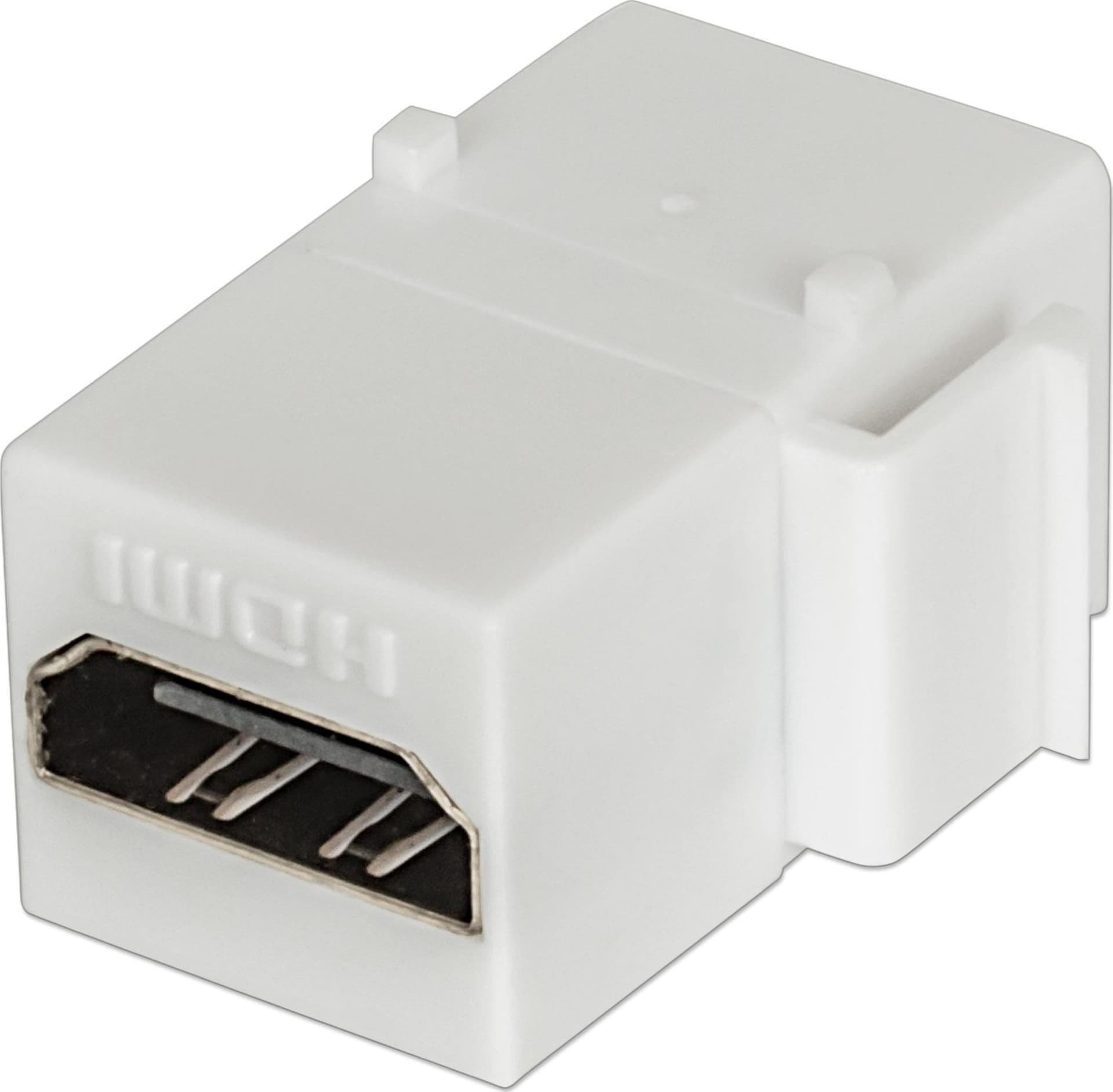 Adattatore Keystone HDMI F/F Tipo A per Pannelli Patch Bianco - 5