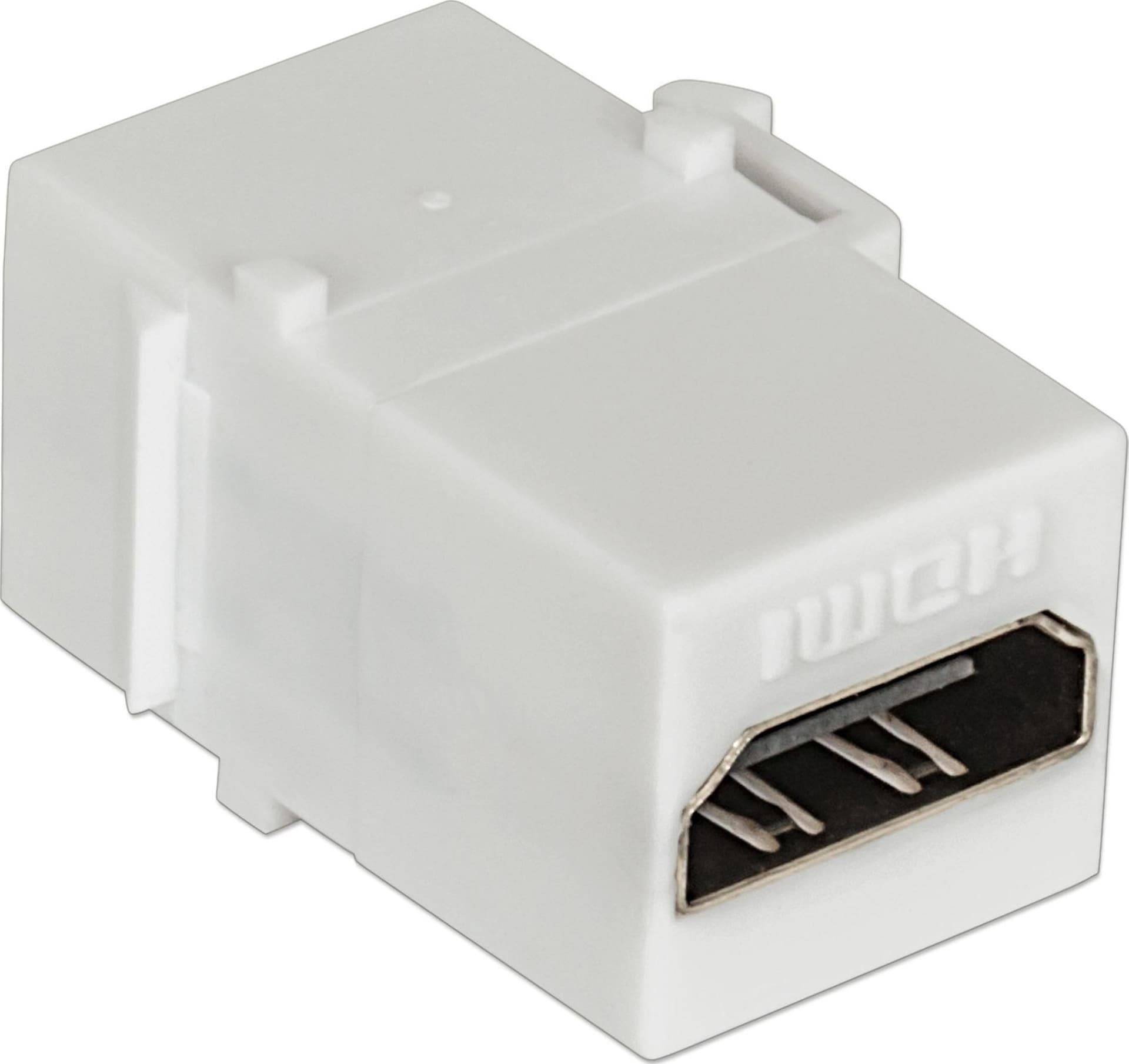Adattatore Keystone HDMI F/F Tipo A per Pannelli Patch Bianco - 8