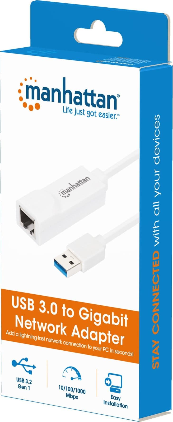 Adattatore USB 3.2 con porta Ethernet LAN 1Gbps - 14