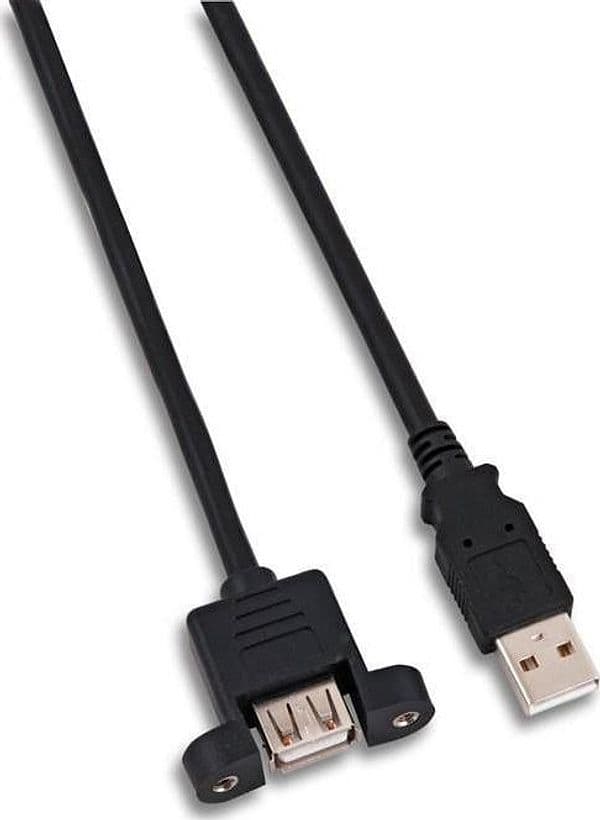 Cavo USB 2.0 A Maschio/A Femmina da Pannello 1 m - 10
