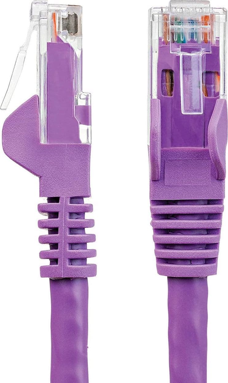 Cavo di rete Patch CCA Cat. 6 Viola UTP 3 m - 8