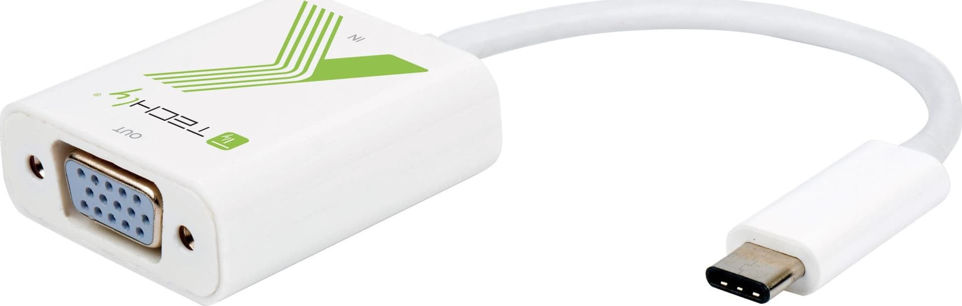 Cavo Convertitore Adattatore da USB-C&trade M a VGA F - 12