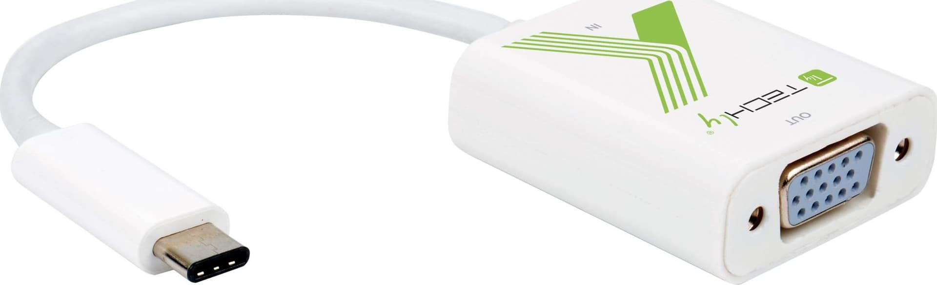 Cavo Convertitore Adattatore da USB-C&trade M a VGA F - 13