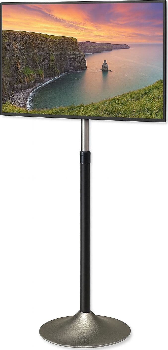 Supporto a Pavimento Colonna a Base Circolare per TV LCD/LED 13-27'' - 16