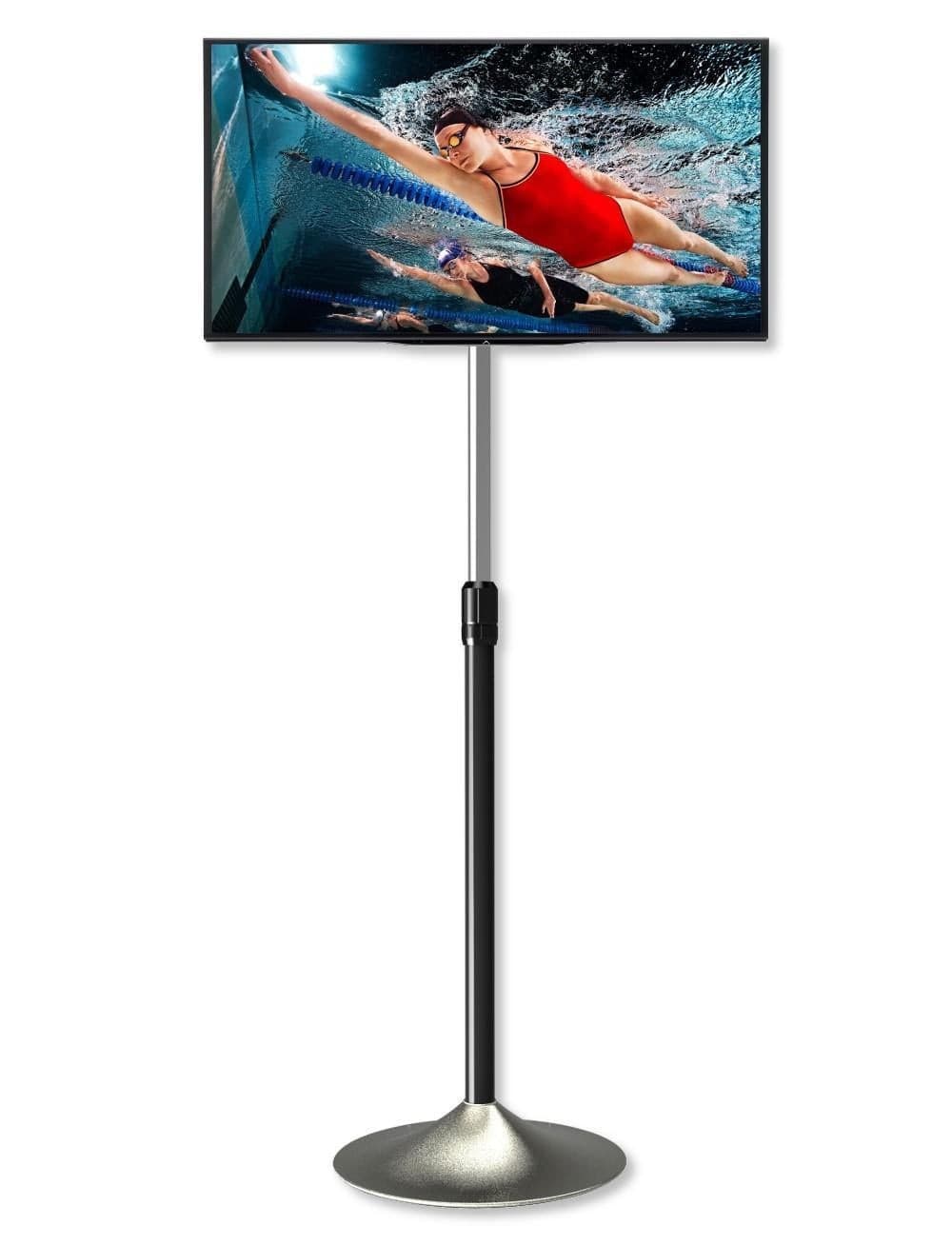 Supporto a Pavimento Colonna a Base Circolare per TV LCD/LED 13-27'' - 10