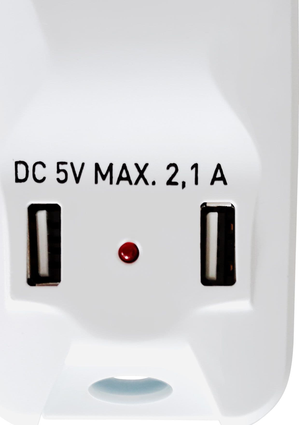 Multipresa 5 Posti Italiana Bipasso con 2 Prese USB - 11