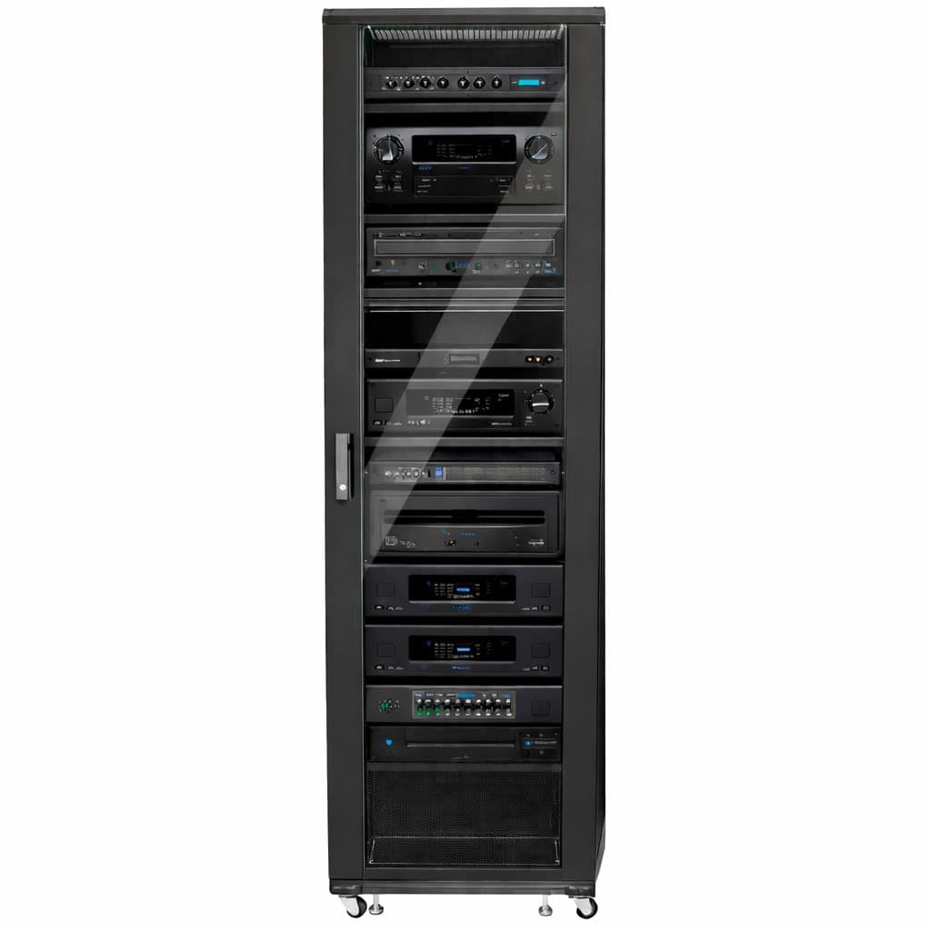 Armadio Rack 19'' 600x600 44U per Audio Video Nero - 18