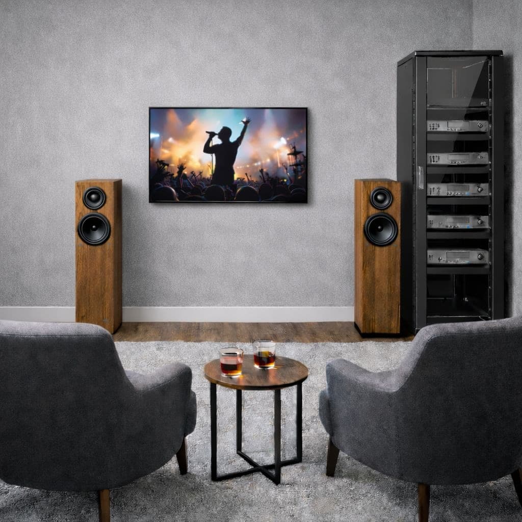 Armadio Rack 19'' 600x600 36U per Audio Video Nero - 13