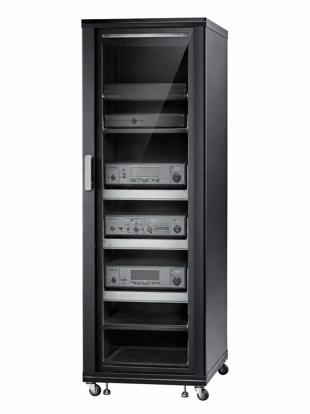 Armadio Rack 19'' 600x600 36U per Audio Video Nero - 14