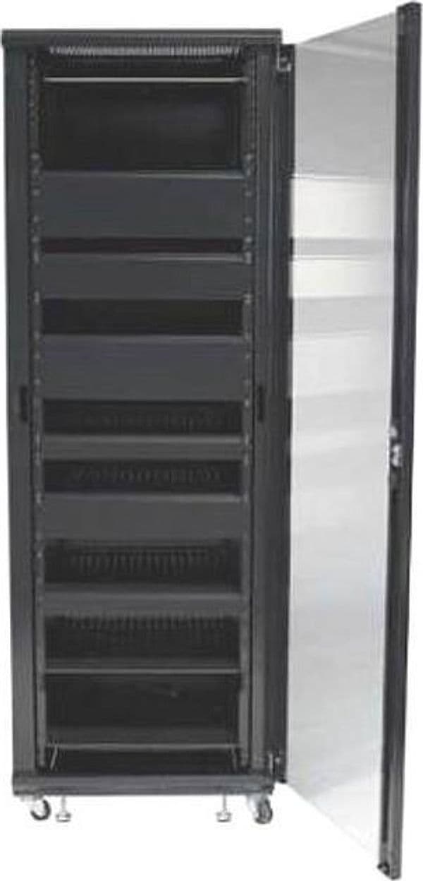 Armadio Rack 19'' 600x600 36U per Audio Video Nero - 4