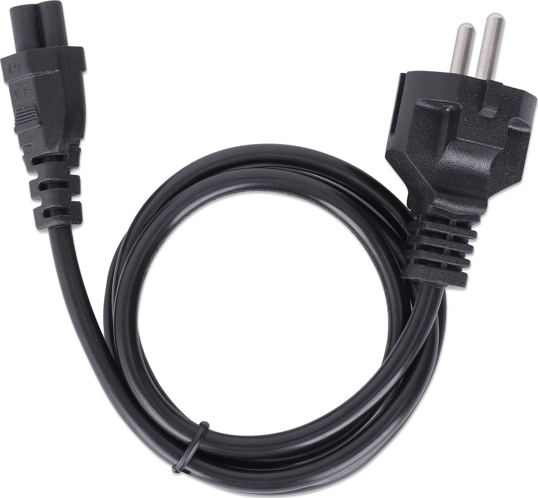 Cavo alimentazione C5 F a Schuko 1m nero - 15