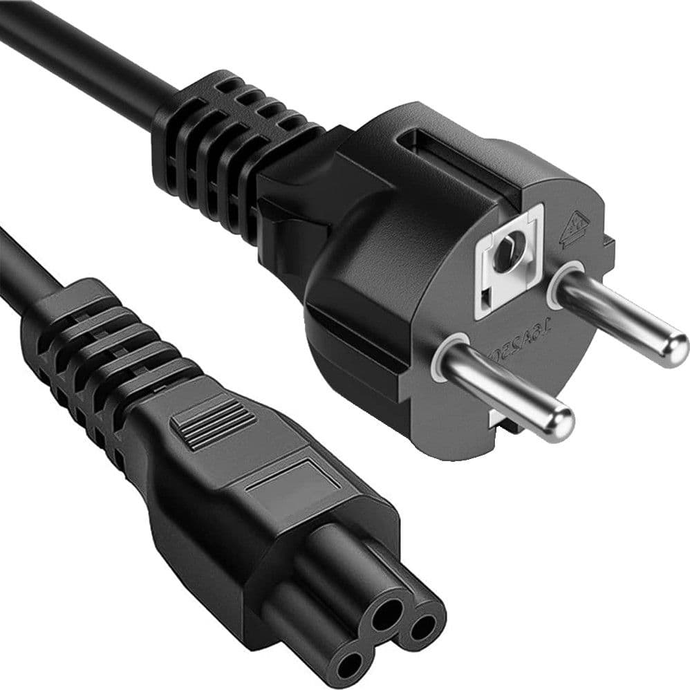 Cavo alimentazione C5 F a Schuko 1m nero - 5
