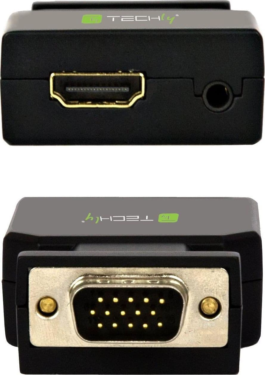 Mini Convertitore da VGA e Audio a HDMI - 9