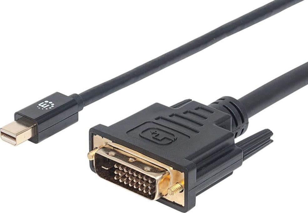 Cavo Mini DisplayPort 1.2a (Thunderbolt) a DVI-D 24+1 - 7