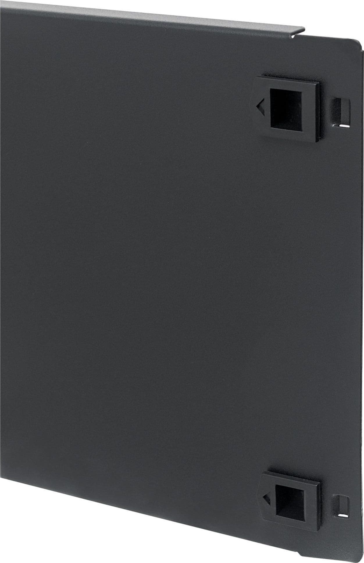 Pannello Cieco Toolless a Clip per Armadi Rack 19'' 4U Nero - 11