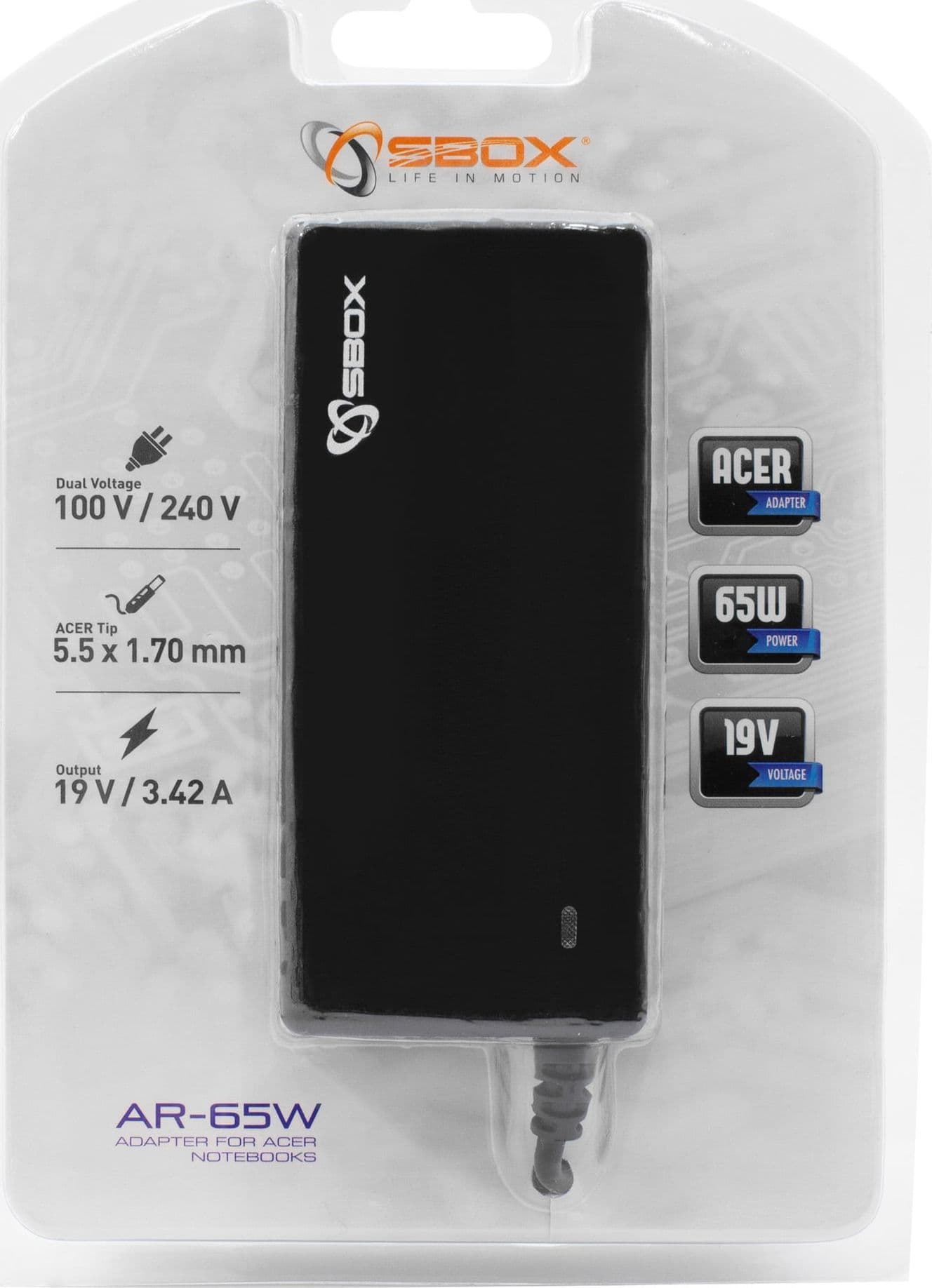 Alimentatore per Notebook Acer 65W - 11