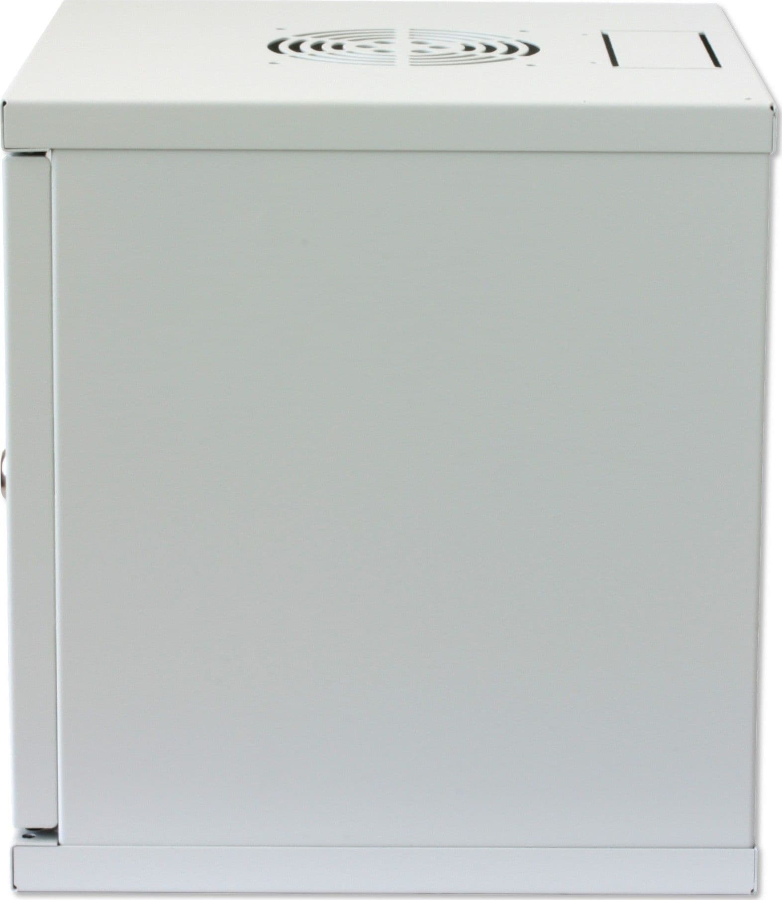 Armadio Rack 10'' a muro 6 unit&agrave Grigio - 4