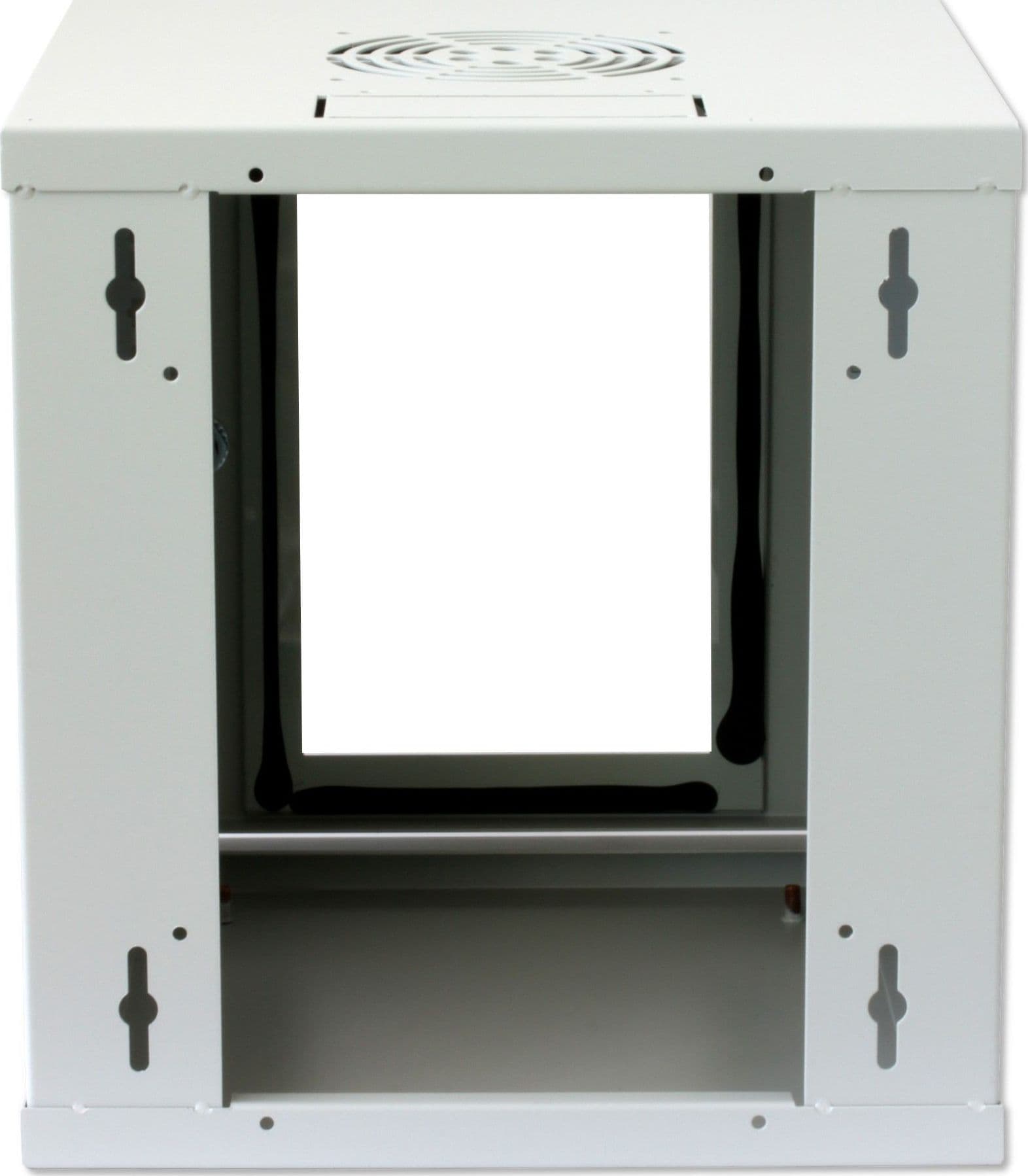 Armadio Rack 10'' a muro 6 unit&agrave Grigio - 6