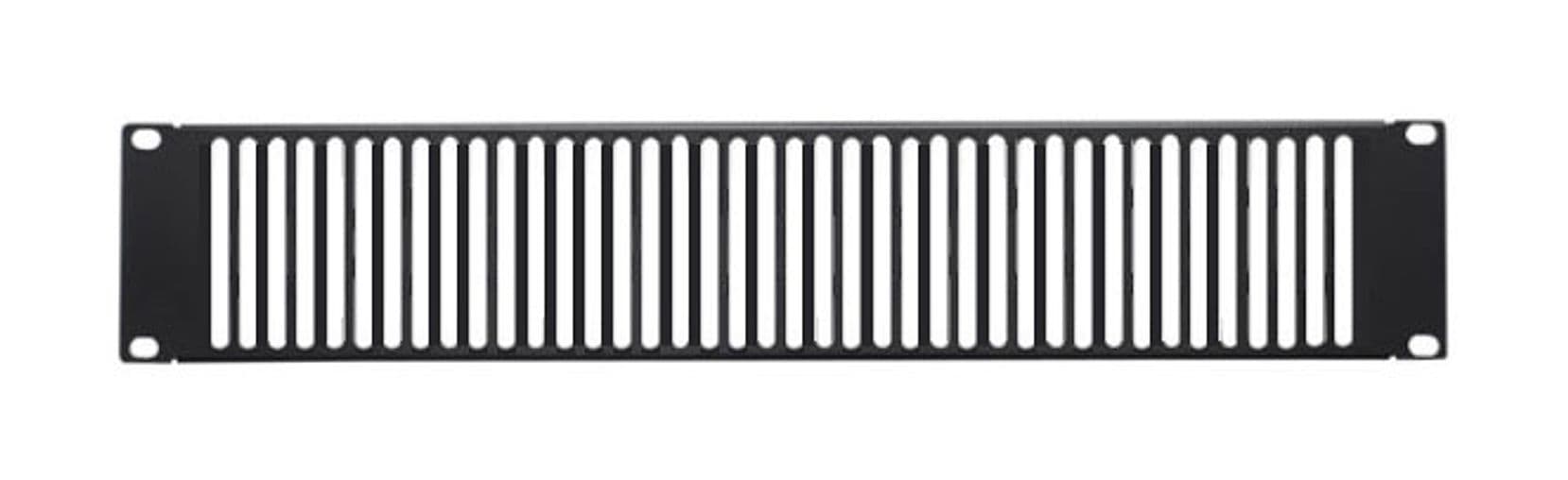 Pannello di Chiusura Ventilato 2U Nero per Rack Audio Video - 5