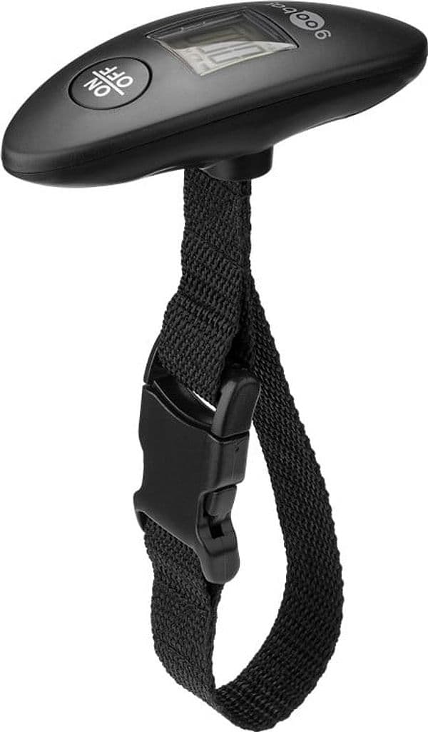 Pesa Valigie Digitale, Capacit&agrave 40 kg, Nero - 4