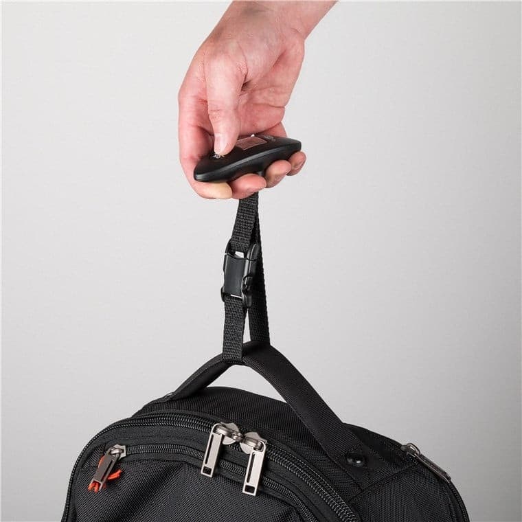 Pesa Valigie Digitale, Capacit&agrave 40 kg, Nero - 10