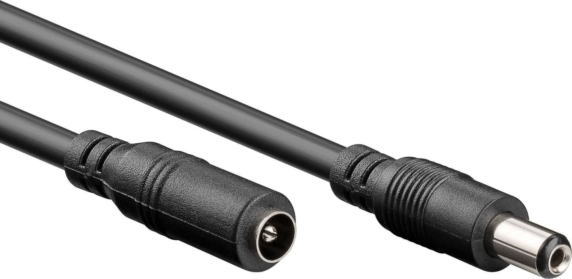 Cavo Prolunga di Alimentazione DC 2.1 mm 10m Nero - 7
